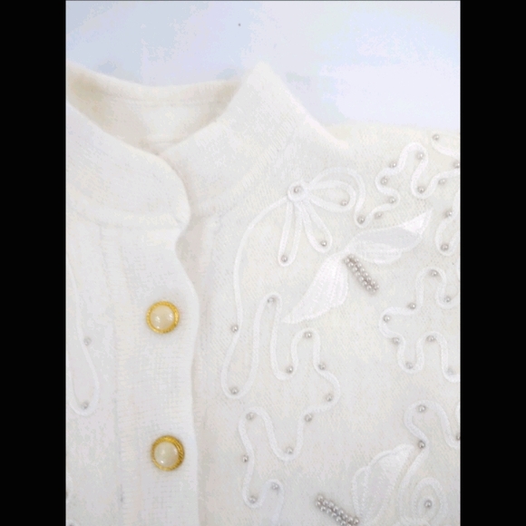 NWT Vintage Creatore Angora/lambs wool Sweater M - Picture 8 of 10